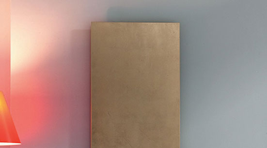 Smooth foglia oro/argento - Radiatori Decorativi